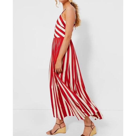 TUCKERNUCK Red Rouge Stripe Laina Dress NWT Size XXL - Picture 2 of 9
